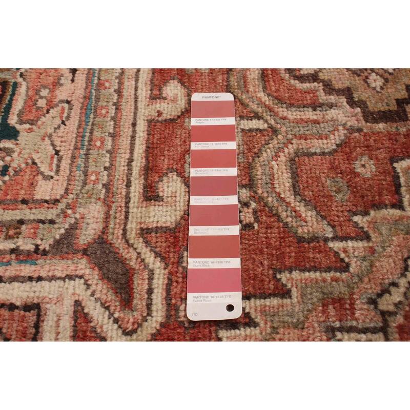 ECARPETGALLERY Hand-knotted Sarabi Red Wool Rug - 7'9 x 11'1