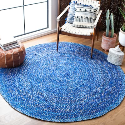 SAFAVIEH Handmade Natural Fiber Hillevi Casual Solid Jute Rug