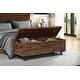 preview thumbnail 2 of 10, Broadmore 46-inch Acacia Wood Storage Bench