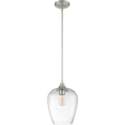 Towne 1-Light Mini Pendant in Brushed Nickel