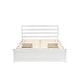 preview thumbnail 5 of 7, Full Size Wooden Platform Bed Frame with 4 Storage Drawers & Headboard, Solid Wood Bed Frame with Storage, No Box Spring Needed