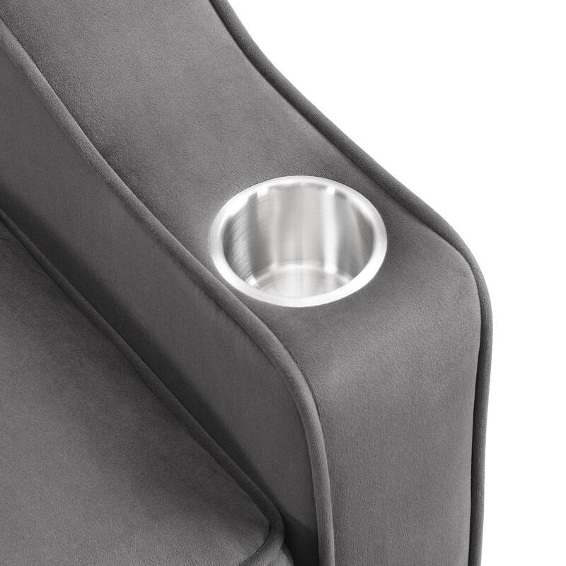 Sofa Bed with Trundle Dark Grey