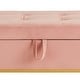 preview thumbnail 35 of 33, Modern Velvet Upholstered Storage Bench with Flip-Up Seat Top
