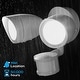 preview thumbnail 16 of 21, Dual-Head Integrated LED Wall Mount Flood Light with Motion Sensor, Outdoor Security Light, Waterproof 5000K Daylight