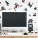 preview thumbnail 3 of 4, Black & Red & Blue Spider-Man Favorite Characters Wall Decals by RoomMates