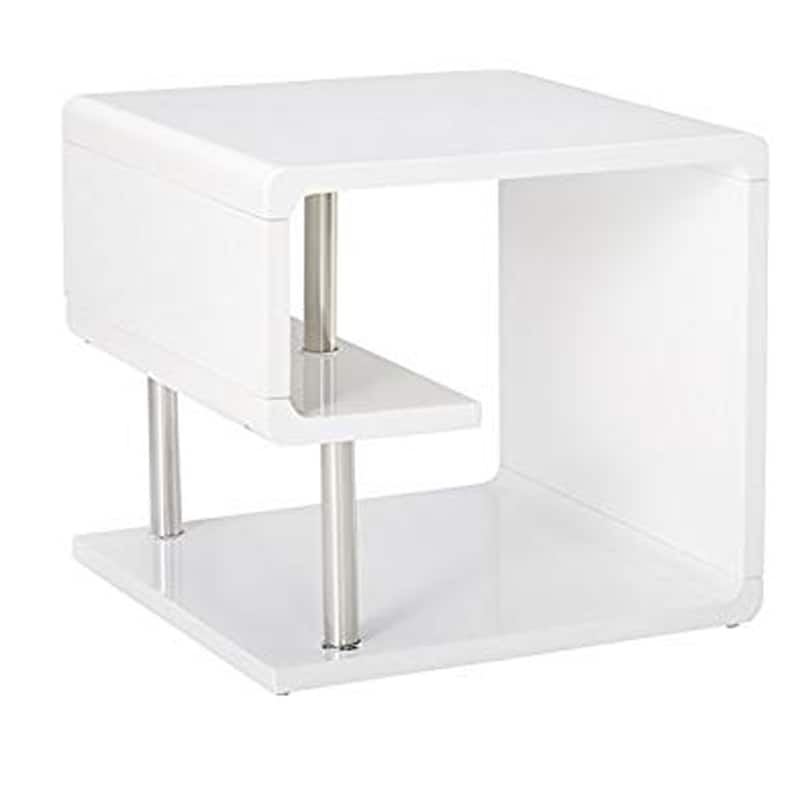 Ninove Contemporary Style End Table - 22 H x 23.5 W x 23.5 L Inches