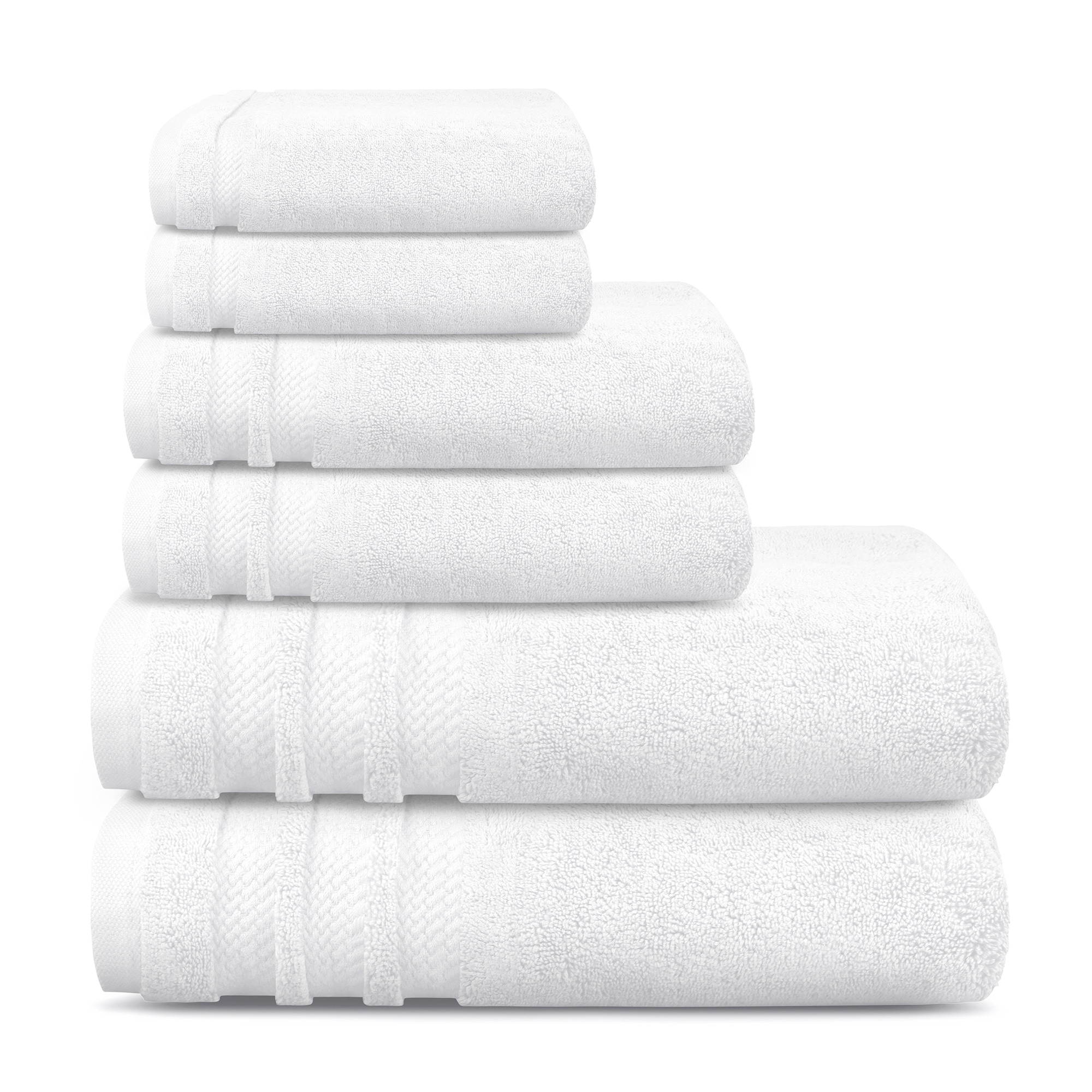 Towelogy® Zero Twist Cotton Bath Towels 600gsm Combed Grey Bale Set 2//4//6 Pack
