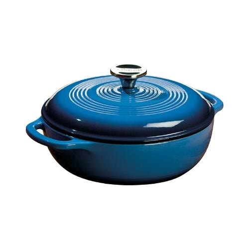 Shop Lodge Ec3d33 3 Qt Blue Dutch Oven Free Shipping Today Overstock Com 15890860 Shop Lodge Ec3d33 3 Qt Blue Dutch Oven Free Shipping Today Overstock Com 15890860