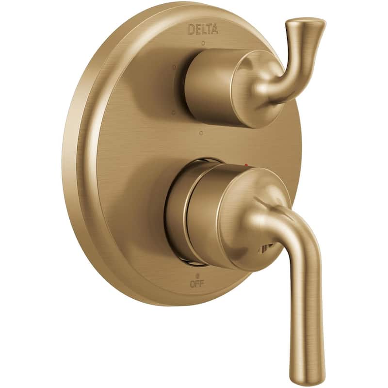 Delta Kayra 14 Series Pressure Balanced Valve Trim with Integrated 6 - Champagne Bronze