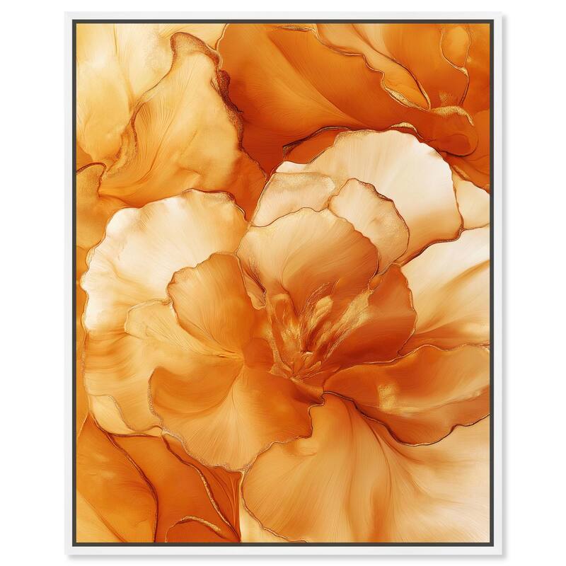 Sunlit Bloom I Canvas by Art Remedy - White - 16" x 20"