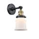 Option Black Antique Brass / Matte White