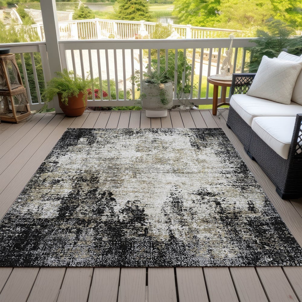 Machine Washable Indoor/ Outdoor Chantille Rug