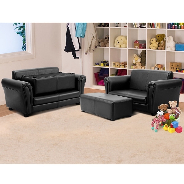 black kids couch