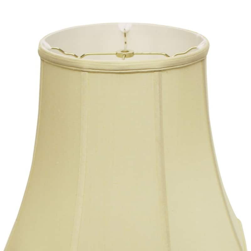 Softback Lampshade with Washer Fitter, Antique White