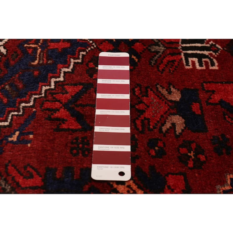 ECARPETGALLERY Hand-knotted Anadol Red Wool Rug - 3'4 x 6'8