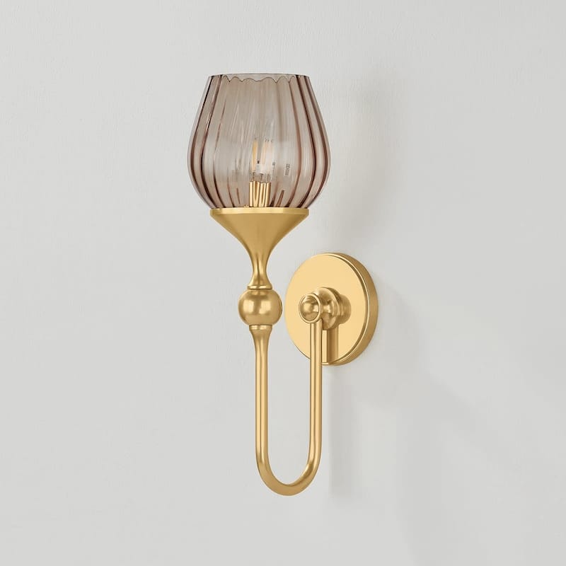 Hudson Valley Lighting 6918 Chatton 17" Tall Wall Sconce with Fluted