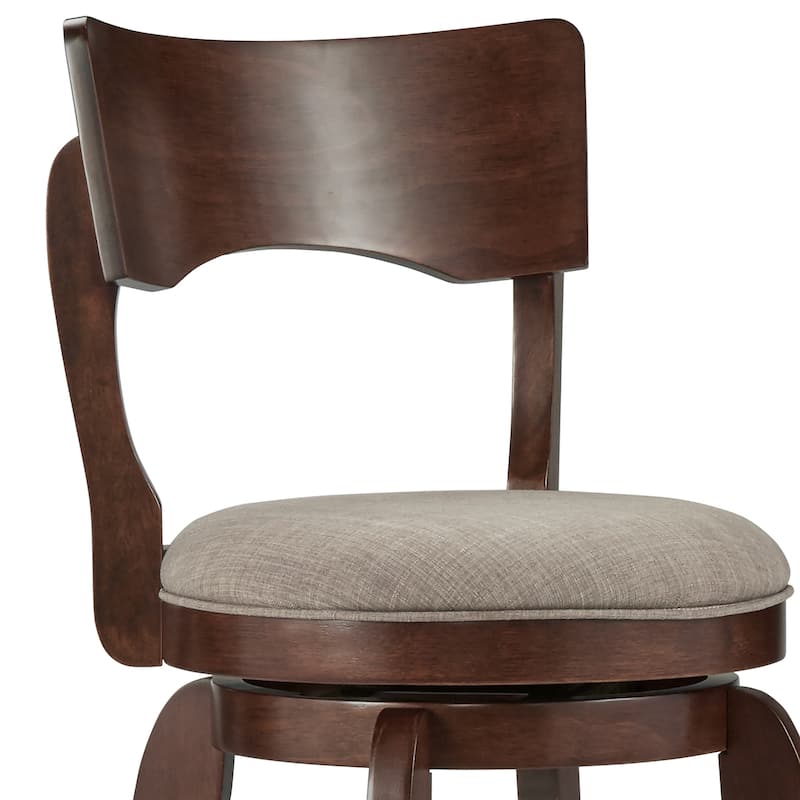 Verona Swivel 29-inch High Back Bar Stool by iNSPIRE Q Classic