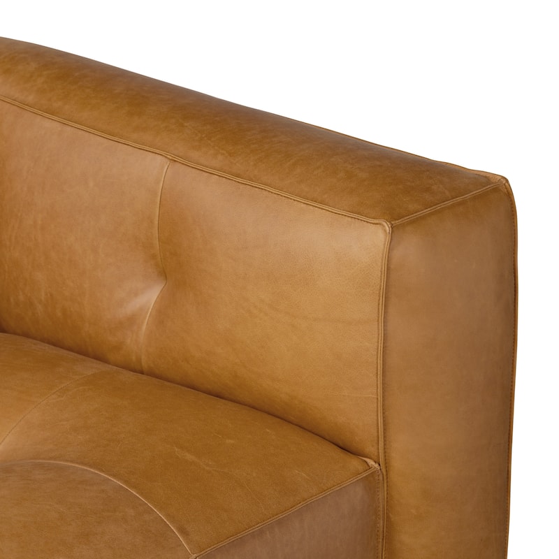 Poly & Bark Capa 92" Sofa - Full Grain Genuine Italian Leather