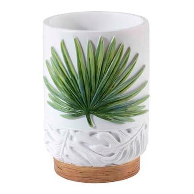 Avanti Linens Viva Palm Tumbler - Green