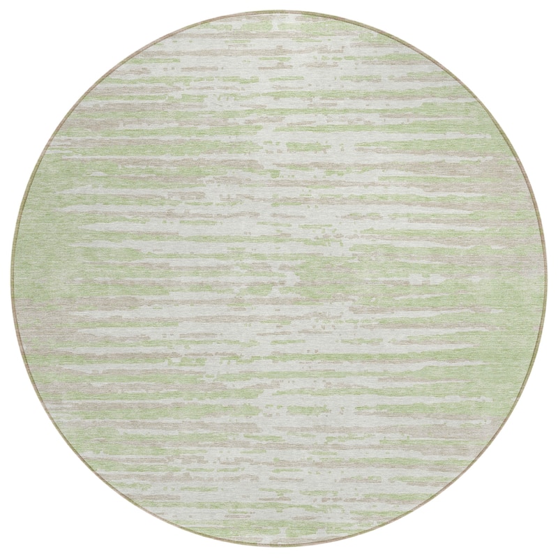 Machine Washable Indoor/ Outdoor Chantille Abstract Ombre Rug
