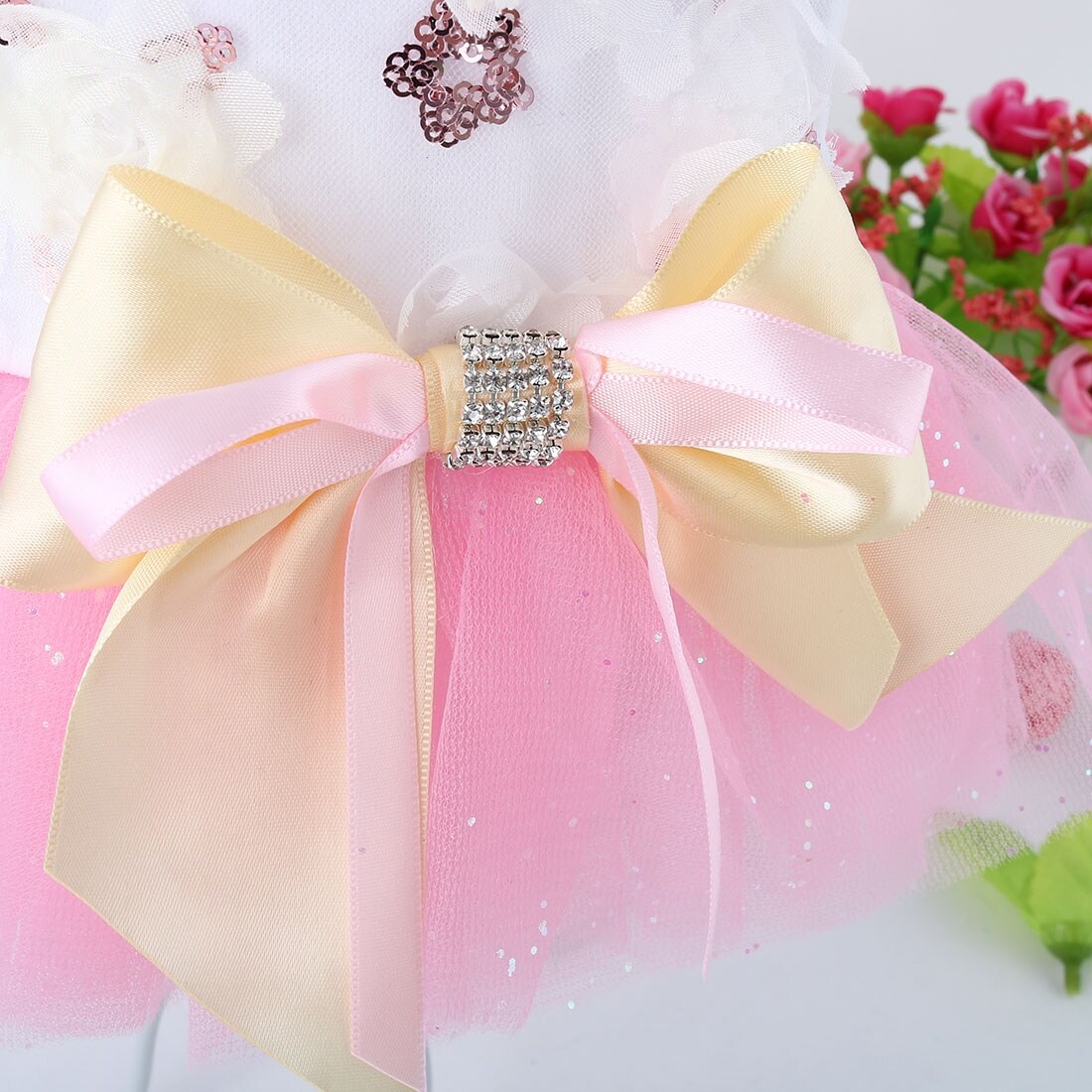 Shop Small Pet Dog Princess Dress Cat Puppy Skirt Tutu Apparel