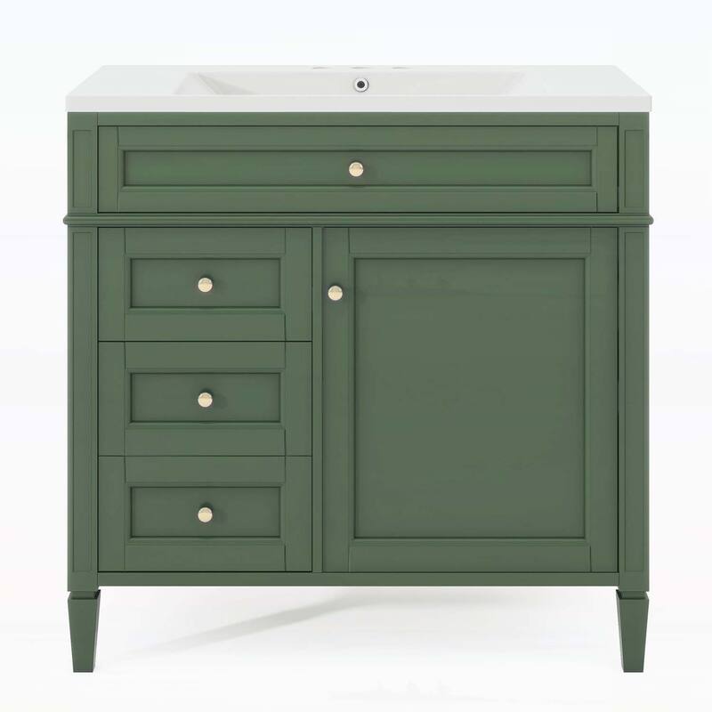 Modern Single Sink Bathroom Vanity
