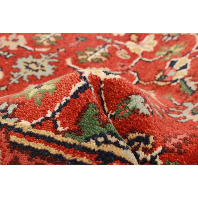 ECARPETGALLERY Hand-knotted Serapi Heritage Red Wool Rug - 2'7 x 5'10