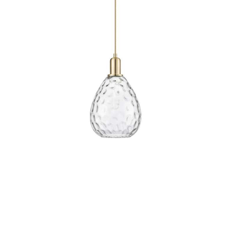 Innovations Lighting 716-1P-13-8 Waverly Pendant Waverly 8" Wide Mini - Champagne Bronze / Clear