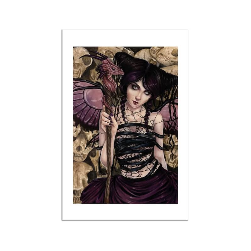 Darkling Fine Art Paper Print by Selina Fenech - Multi
