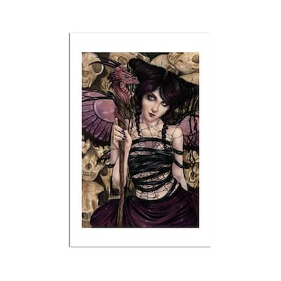 Darkling Fine Art Paper Print by Selina Fenech - Multi