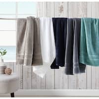 Beautyrest - Nuage Cotton Tencel Blend Antimicrobial 6 Piece Towel Set - White