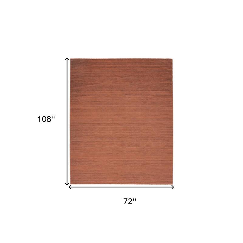 Gigaj Power Loomed Abstract Modern Low Pile Area Rug By HomeRoots - 108' X '72' X '0.25