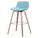 preview thumbnail 121 of 147, WYNDENHALL Cacey Mid Century Modern Bentwood Counter Height Stool (Set of 2) - 20.7'' x 21.1'' x 36.6