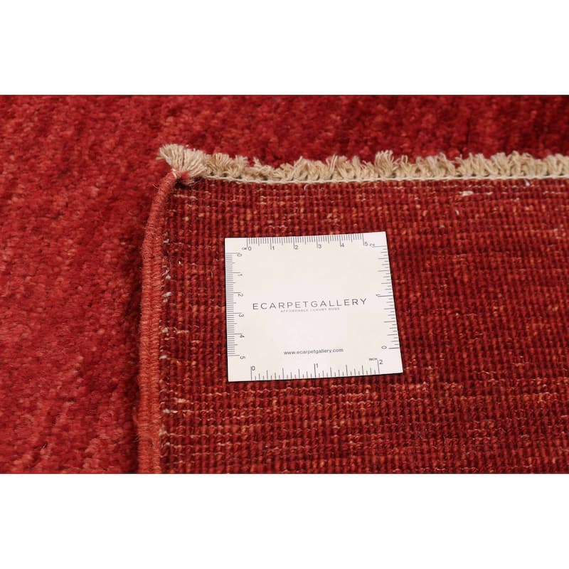 Pak Finest Gabbeh Red Rug 3'11" x 6'0" - 3'11 x 6'0