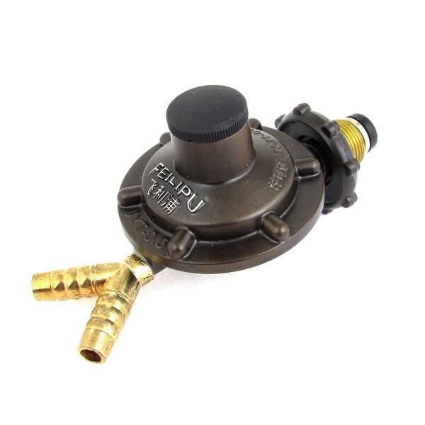 Kitchen Thread On Type Compressed Gas Pressure Regulator Coffee Color