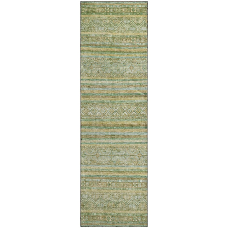Premium Washable Super Soft Global Stripes Mayfield Rug