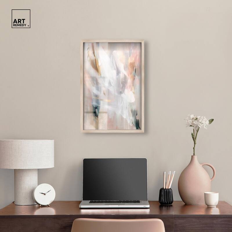 Drifting Colors I Shadowbox by Art Remedy
