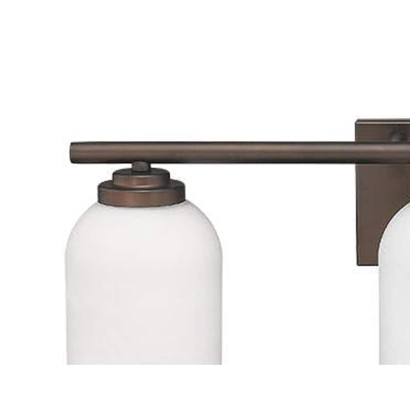 3-light Updated Modern Bronze Bathroom Vanity Light Fixture