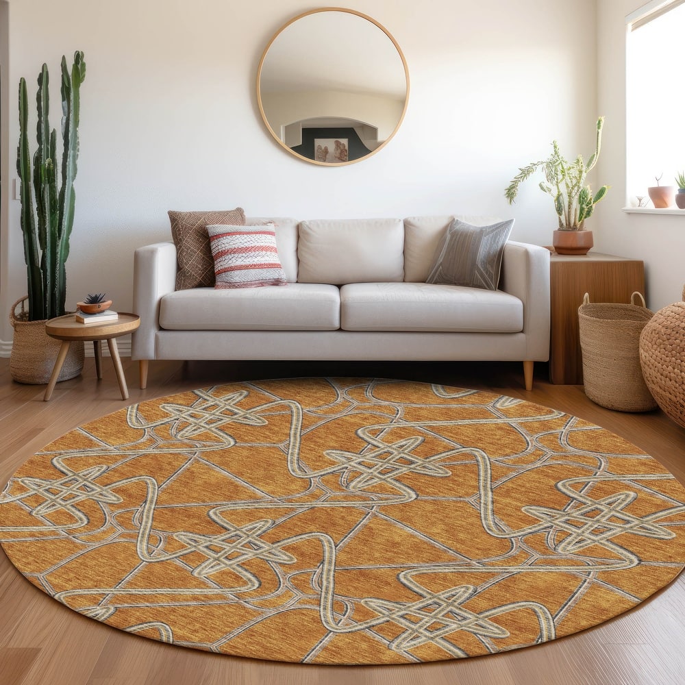 Premium Washable Super Soft Modern Maze Mayfield Rug