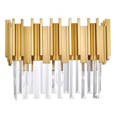 Deco 3 Light Vanity Light With Medallion Gold Finish - Medallion Gold