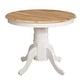 preview thumbnail 15 of 18, Simple Living Carolina Farmhouse Solid Wood Dining Table with Leaf