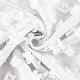 preview thumbnail 5 of 4, DriftAway Olivia Pinch Pleated Voile Chiffon Sheer Blackout Curtain - 52"Width X 84 "Length