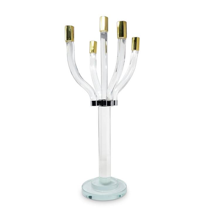 Candelabra with Silver/Gold Tip (2 Sizes)