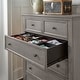 preview thumbnail 14 of 19, Ediline 5-Drawer Wood Modular Storage Chest by iNSPIRE Q Classic