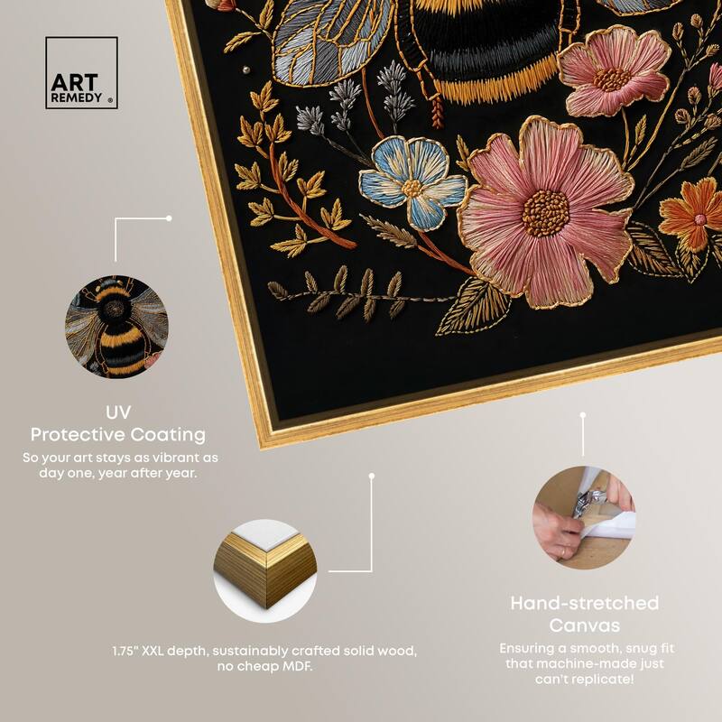 Honeyed Herald I Canvas by Art Remedy