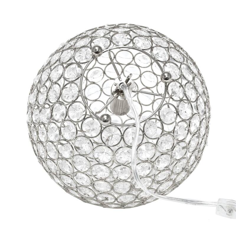 Crystal Ball Sequin Table Lamp