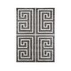 preview thumbnail 3 of 8, Orelsi Grey/Ivory Polyester Area Rug