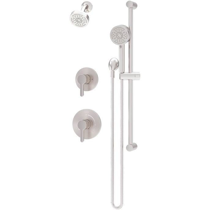 Symmons 339515TRM Solarity Pressure Balanced Shower System with Shower - Satin Nickel