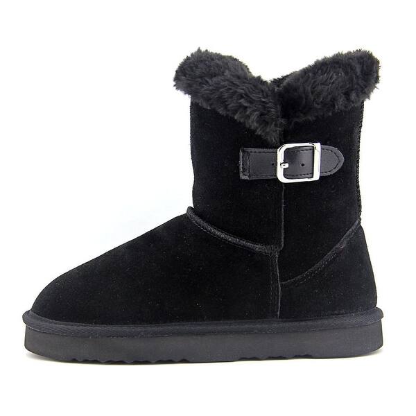 Shop Style Co Tiny 2 Women Black Snow Boots Overstock 15815870