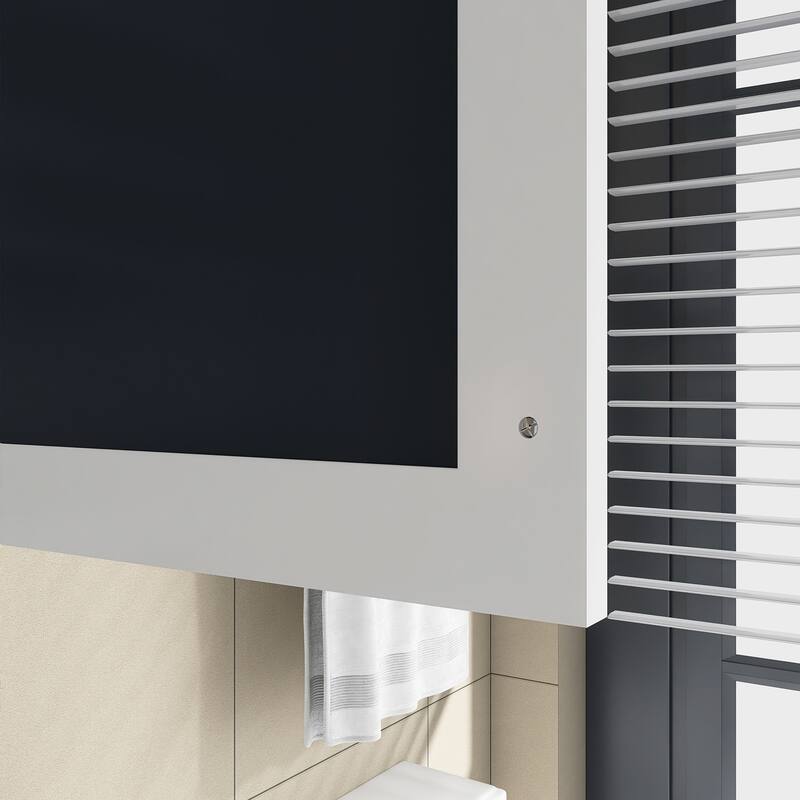 24'' x 27'' Wall Mounted Medicine Cabinet with Height Adjustable Shelf